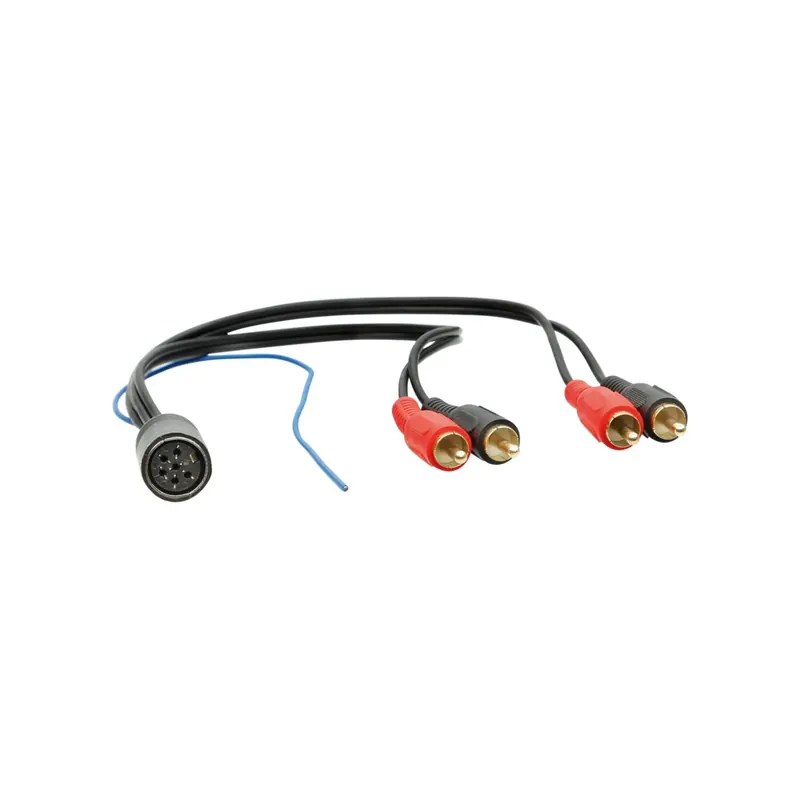 Aktivsystemadapter Volvo 6Pin DIN>Cinch