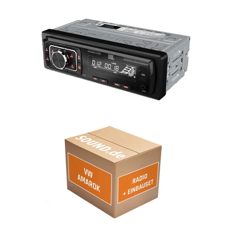 Autoradio Einbaupaket JBL Celebrity passend für VW Amarok (vor Facelift 2010-08/2016) | Bluetooth USB