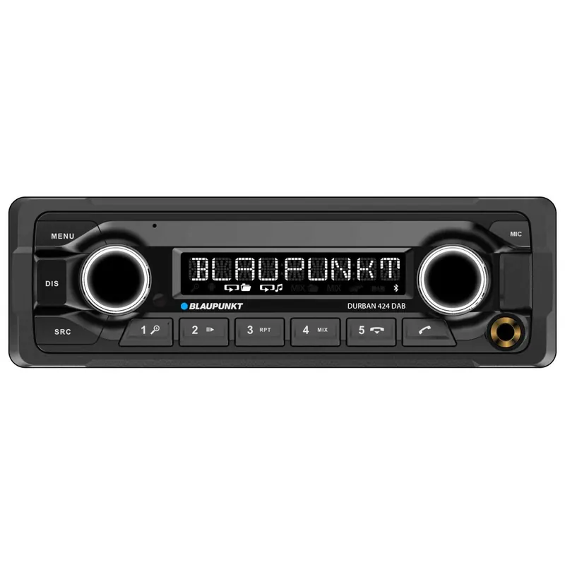 B-Ware Blaupunkt Durban 424 DAB | Heavy Duty | 24 V | DAB+/FM | Bluetooth | 1-DIN Autoradio