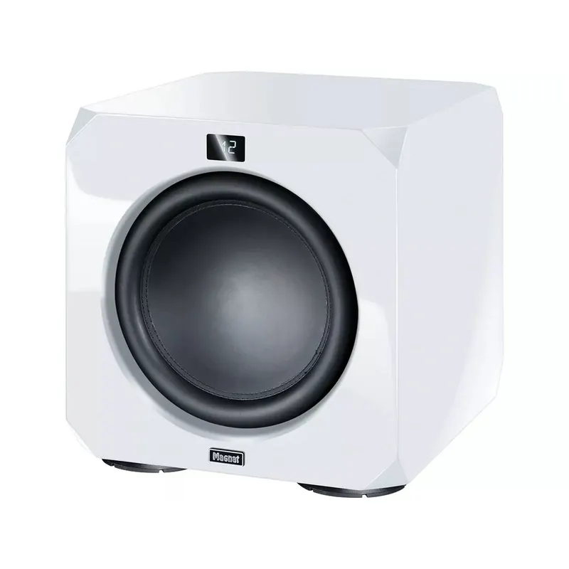 B-Ware Magnat Omega CS 12 | 12 Zoll Aktiv-Subwoofer mit 1100 Watt, Klavierlack Weiss