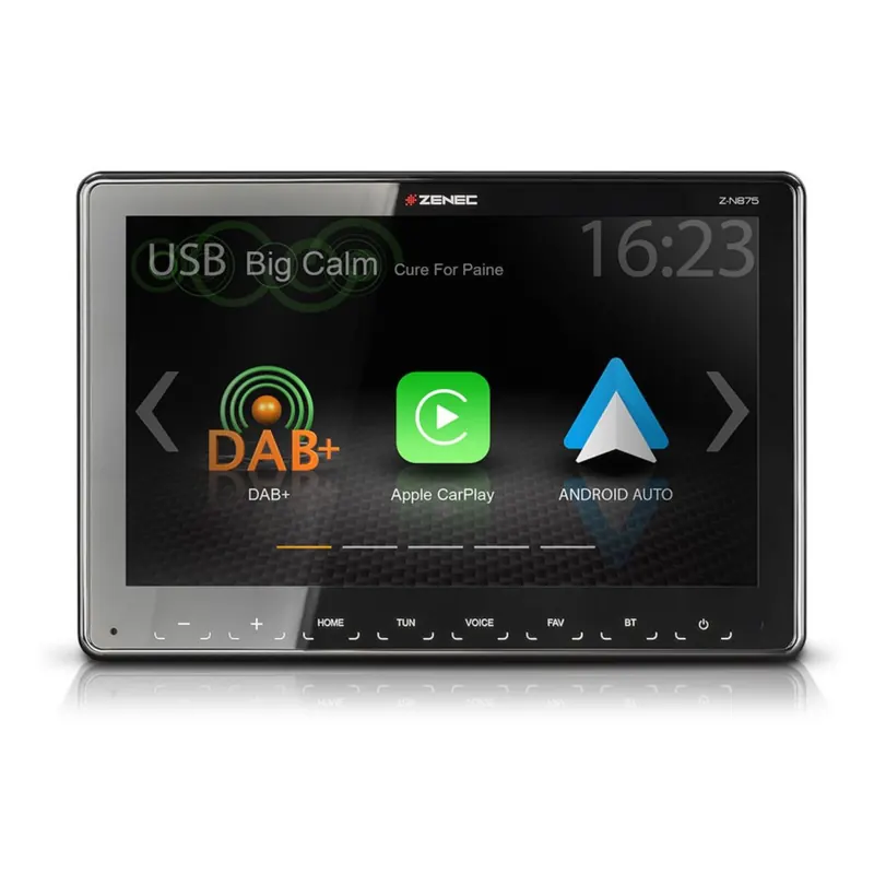 B-Ware Zenec Z-N875 | 9" 1-DIN Autoradio Apple CarPlay Google Android