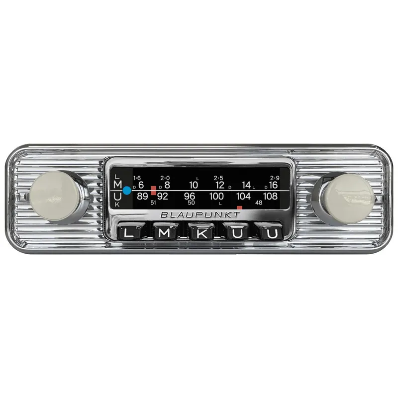 Blaupunkt Frankfurt Stereo Classic | 1-DIN Retro-Autoradio | Bluetooth | MP3 | DAB