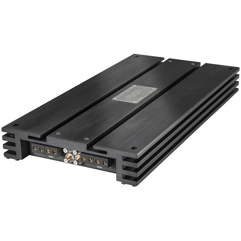 BRAX GX2400 | High-End 4-Kanal Verstärker - Farbe schwarz, Kühlkörper kurz