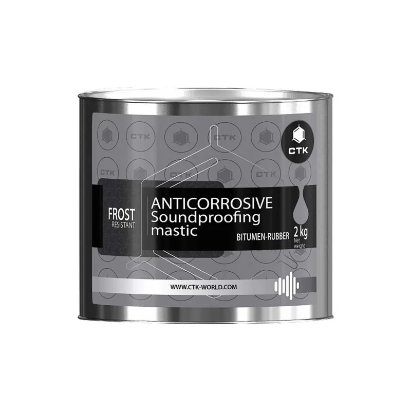 CTK Anticorrosive Soundproofing Mastic | Paste zur Schalldämmung, 2kg Dose