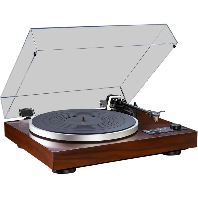 Dual CS 518 | Manueller Hifi-Plattenspieler walnuss