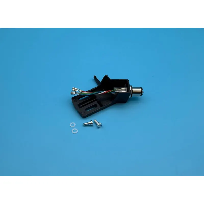 Dual Headshell mit Kabel, Schrauben und Beilagscheibe