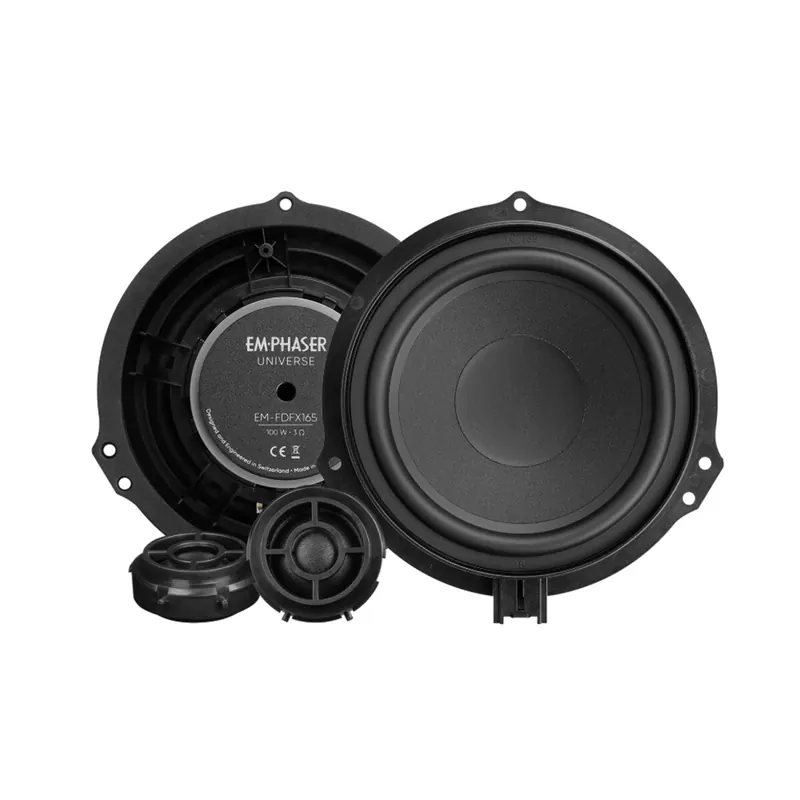 EMPHASER EM-FDX165 | 16,5cm 2-Wege Plug & Play Komponentensystem für diverse Ford Modelle
