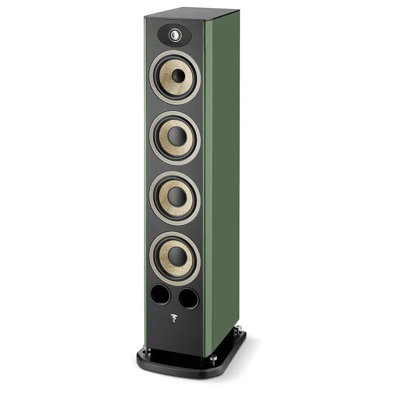 FOCAL ARIA EVO X N°3 | Bassreflex-3-Wege-Standlautsprecher - Moosgrün Hochglanz