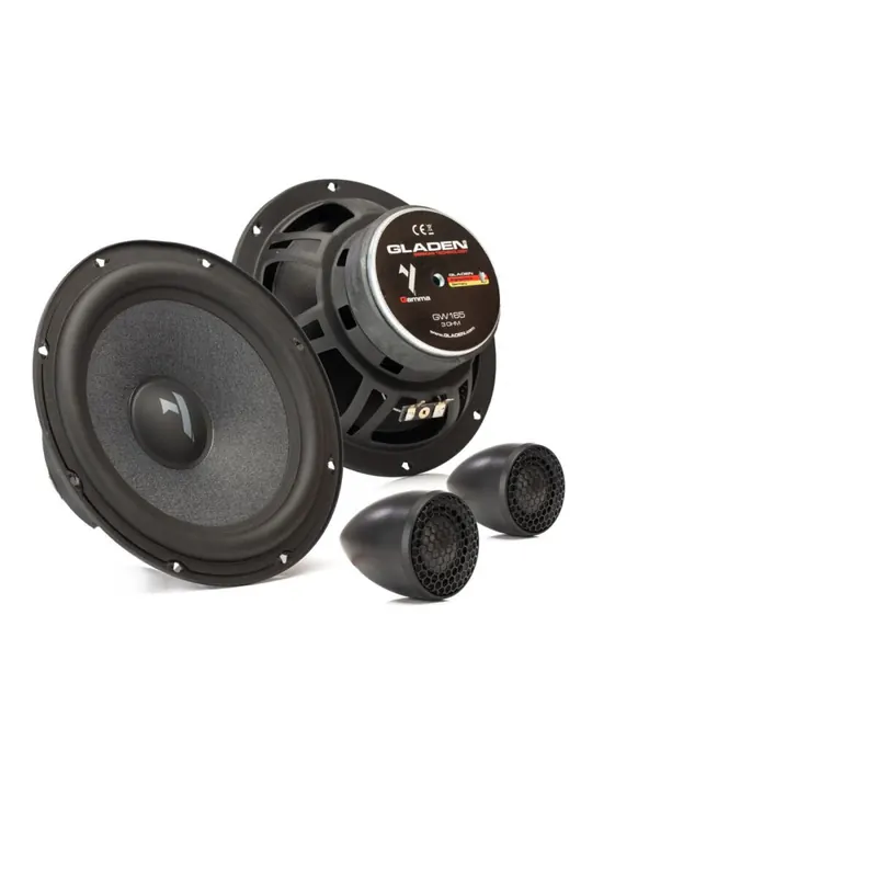 Gladen Gamma 165.2 AC | 16cm 2-Wege Aktiv Komponentensystem