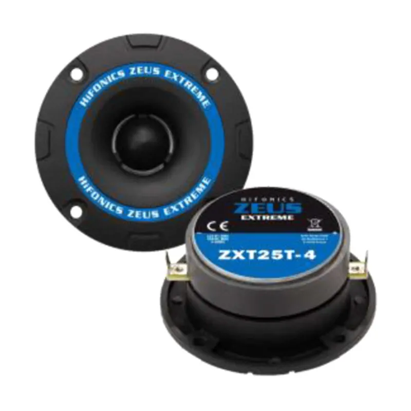 Hifonics ZEUS Extreme ZXT25T-4 | 25 mm Horn-Hochtöner (Paar)