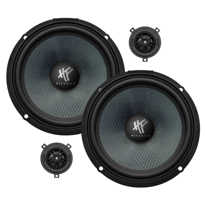Hifonics ZEUS ZSV 6.2C | 16,5 cm 2-Wege Komponenten-System für VW, Seat, Skoda, MAN