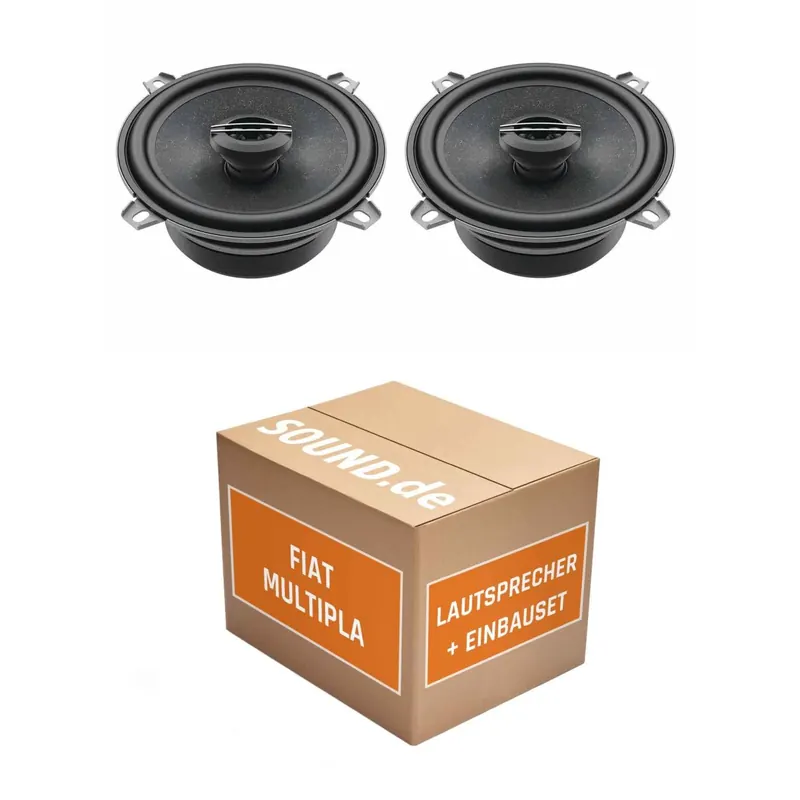 Lautsprecher Boxen Einbaupaket Heck Hertz CX 130 passend für Multipla 3 | 2x Tief-Mitteltöner mit integriertem Hochtöner 150W MAX