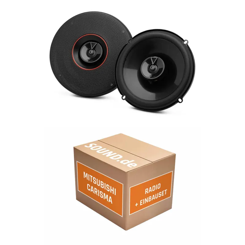 Lautsprecher Boxen Einbaupaket Heck JBL Club3 64 passend für Mitsubishi Carisma DA2A | 180W MAX hoher Wirkungsgrad