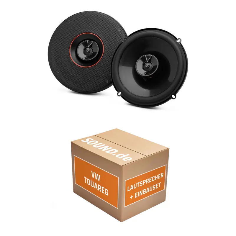 Lautsprecher Boxen Einbaupaket Heck JBL Club3 64 passend für VW Touareg III Typ CR (2002-2010) | 180W MAX hoher Wirkungsgrad