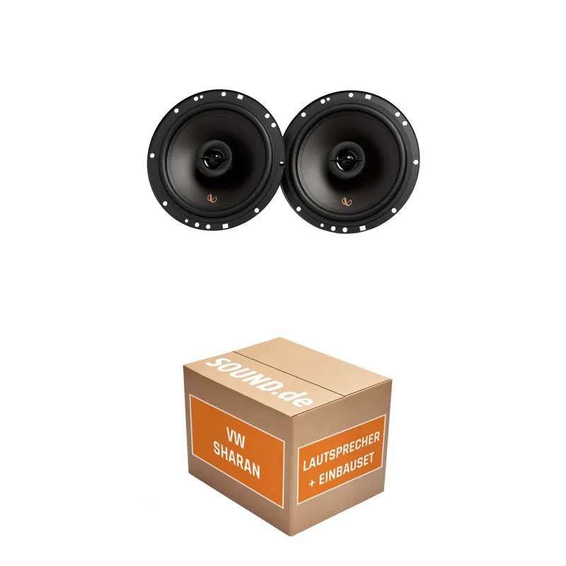 Lautsprecher Boxen Einbaupaket hinten Infinity Alpha 603F passend für VW Sharan I | 480Watt