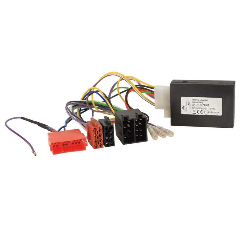 Lenkradfernbedienungsadapter Citroen/Fiat/Opel/Iveco Daily 2014-2019 ISO/Mini ISO