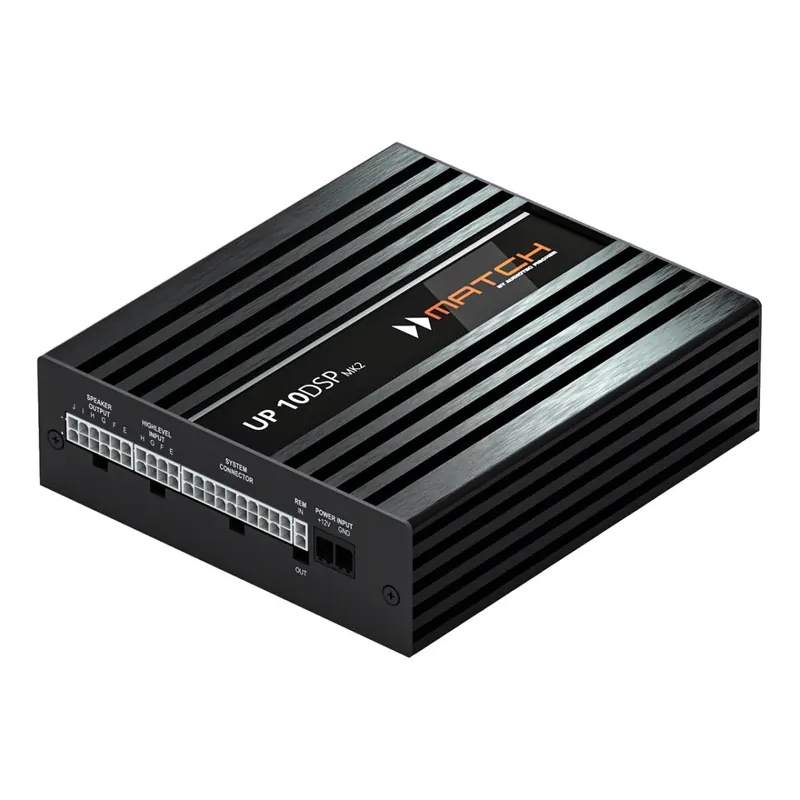 MATCH UP 10DSP MK2 | 10-Kanal Class GD Upgrade-Verstärker mit integriertem 11-Kanal 64 Bit DSP