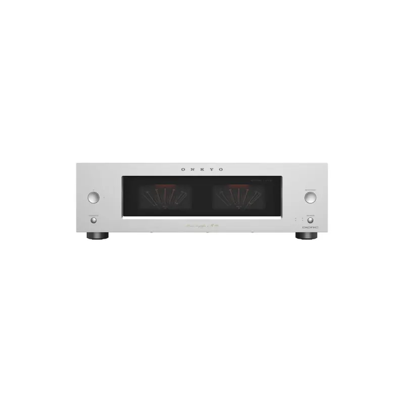 ONKYO M-80 | Power Amplifier - Leistungsverstärker - Silber