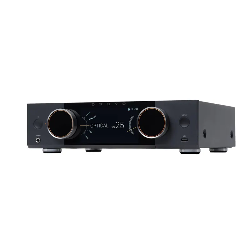Onkyo Muse Y-50 | Netzwerk-Streamer & integrierter Hochleistungsverstärker (schwarz)