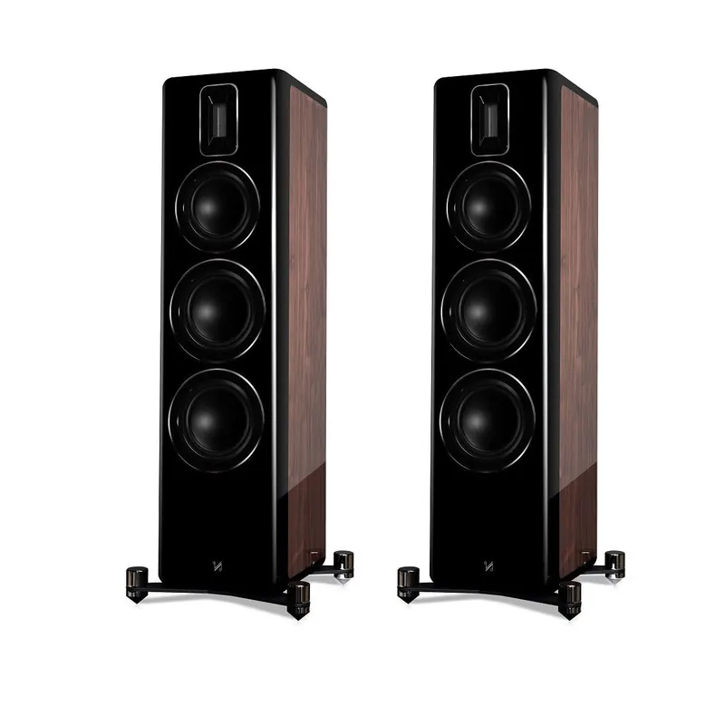 Quad Revela 2 Gloss Walnut | 3-Wege Bassreflex-Standlautsprecher