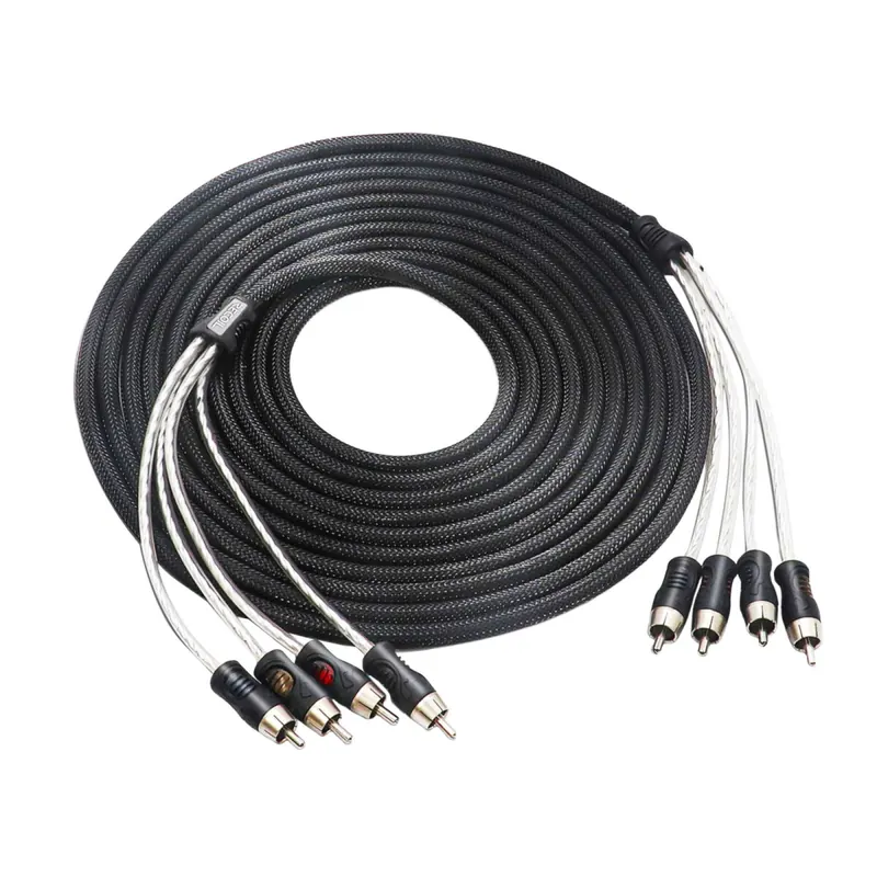 Recoil XCI29 | Premium OFC Cinch Kabel 4 Kanal 600cm