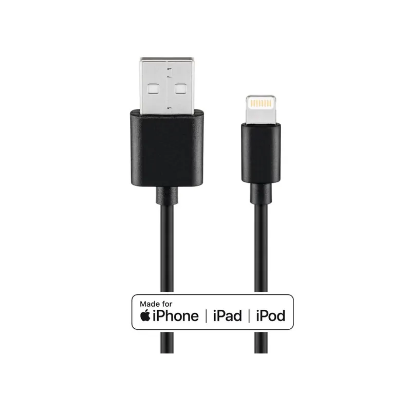 USB-A Kabel auf Apple Lightning 1m