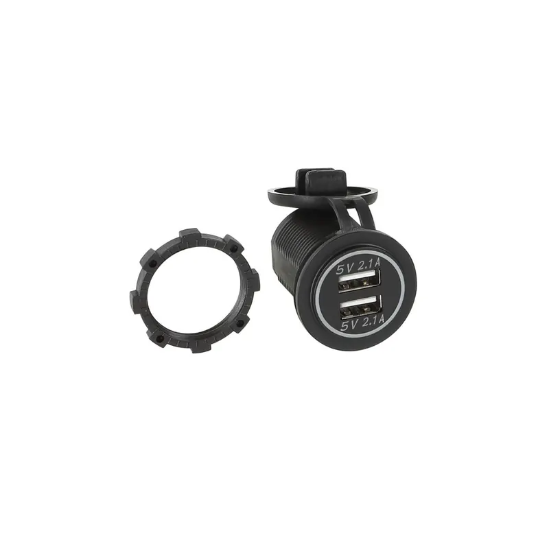USB Ladeadapter grün